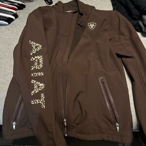 Ariat Xl Cheetah Brown Jacket